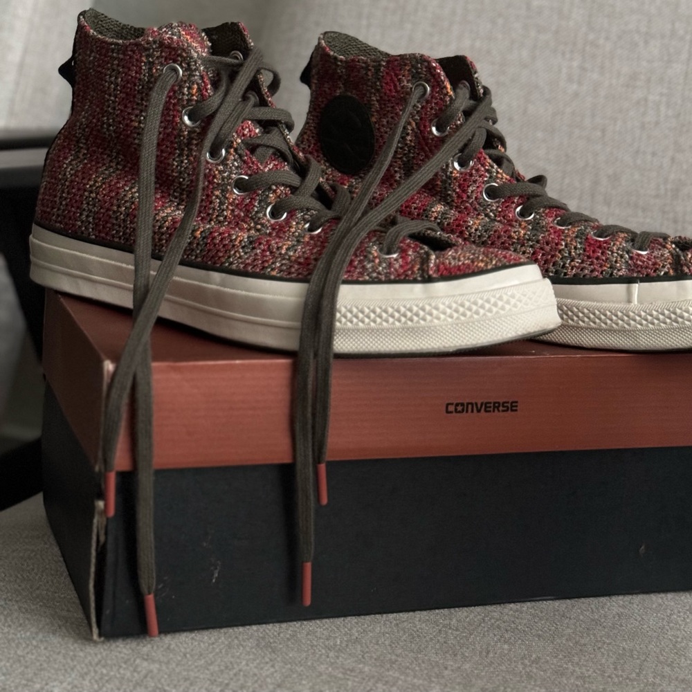 Converse Chuck Taylor All Star Missoni Fancy High-Tops unisex-Size 10.5 - Picture 12 of 16